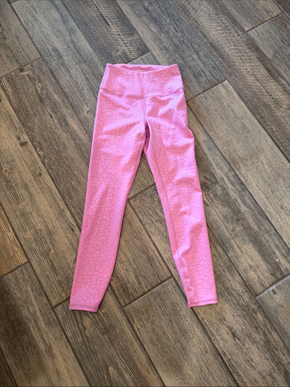 High-Rise Pink Active Leggings for Women